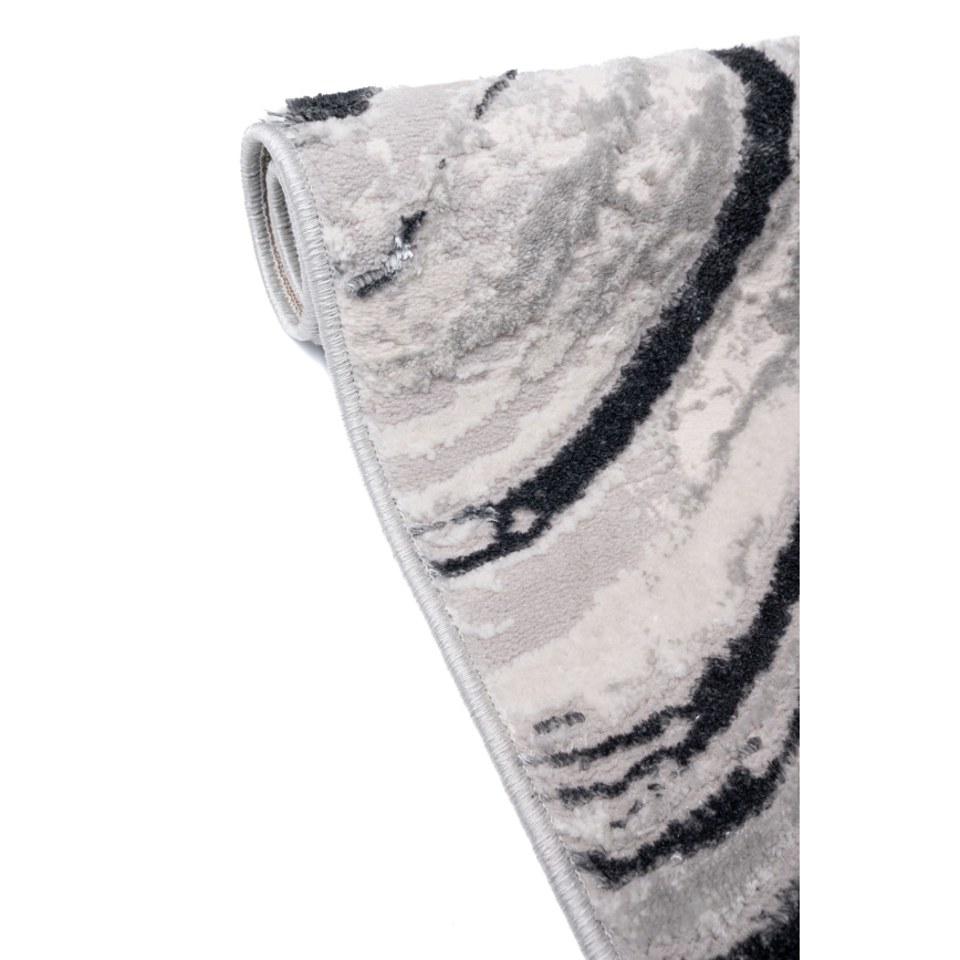 Covor STONE 80 x 140 cm gri/antracit