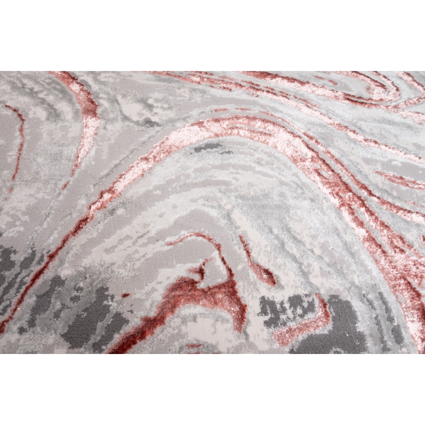 Covor STONE 80 x 140 cm, roz/gri