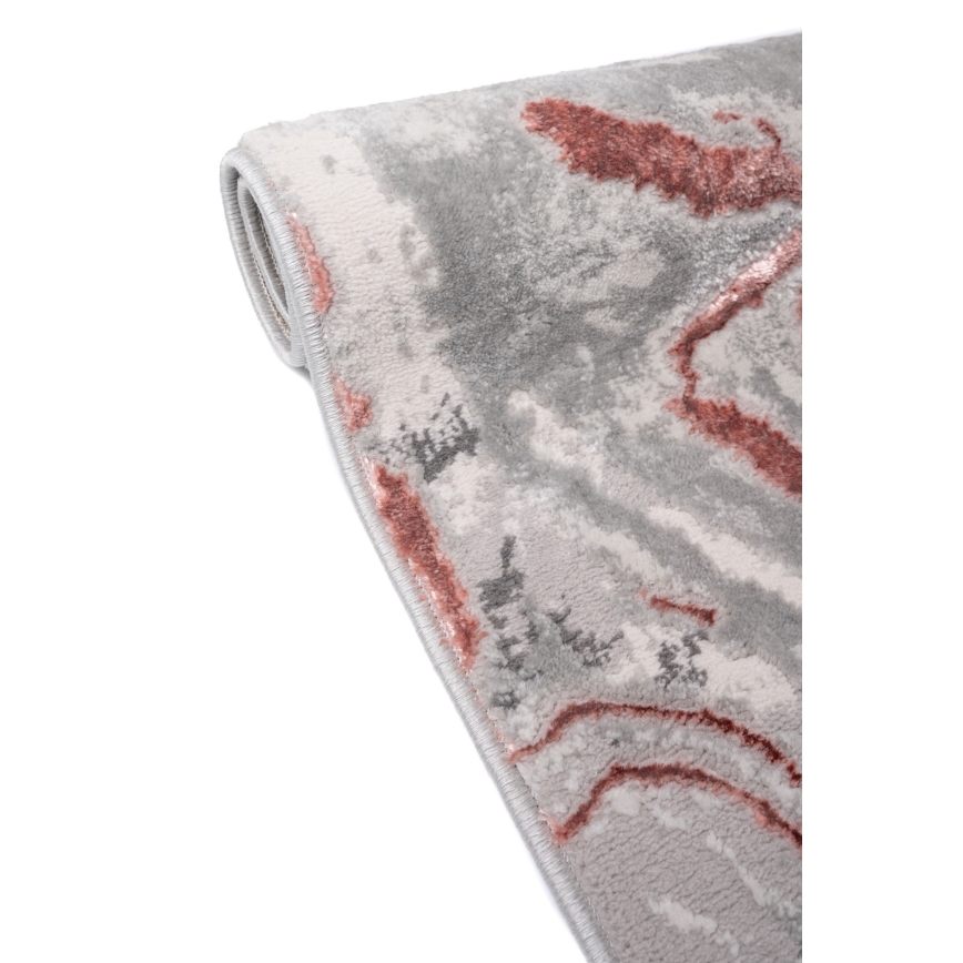 Covor STONE 80 x 140 cm, roz/gri