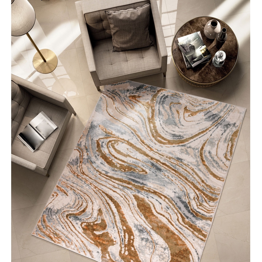 Covor STONE 80x140 cm bej/gri