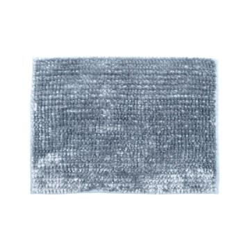 Covoraș de baie antiderapant CHENILLE 50 x 80 cm, gri