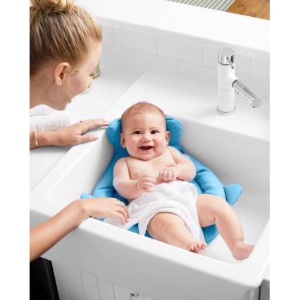 Covoraș de baie MOBY albastru