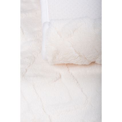 Covoraș de baie NEW STYLE 3D 60x90 cm, crem