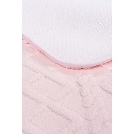 Covoraș de baie NEW STYLE 3D, 60x90 cm, roz
