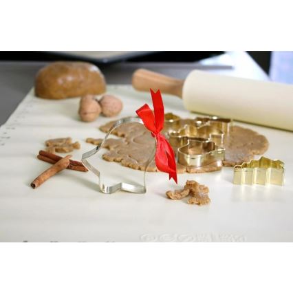 Covoraș de copt din silicon TORO 52x42 cm, crem