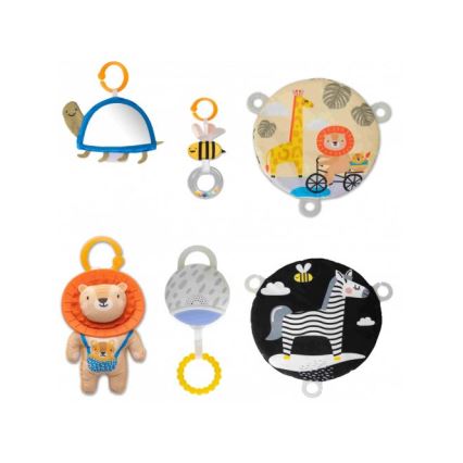 Covoraș de joacă cu trapez savană Taf Toys