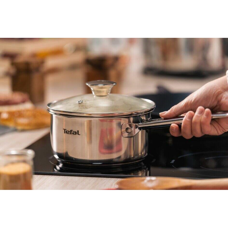 Cratiță mică cu capac COOK EAT 16 cm Tefal