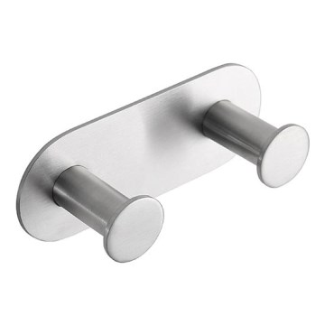 Cuier 11,5x4,5 cm inox/argintiu