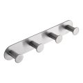 Cuier 25,5x4,5 cm, din inox, argintiu