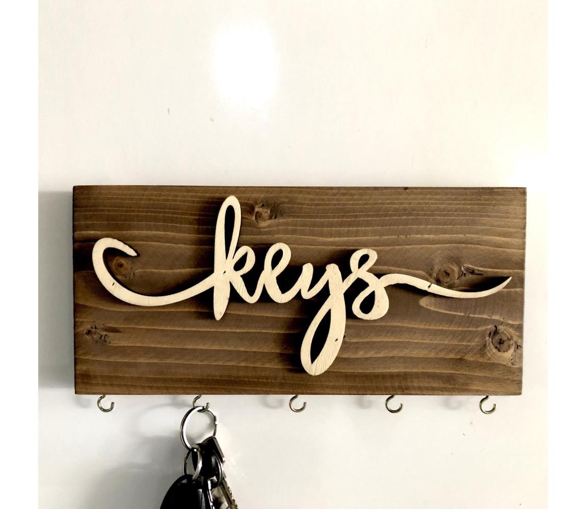 Cuier de perete 40x14 cm lemn