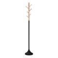 Cuier de podea 176x28 cm, negru/bej
