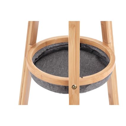 Cuier de podea 177 x 52 cm, maro