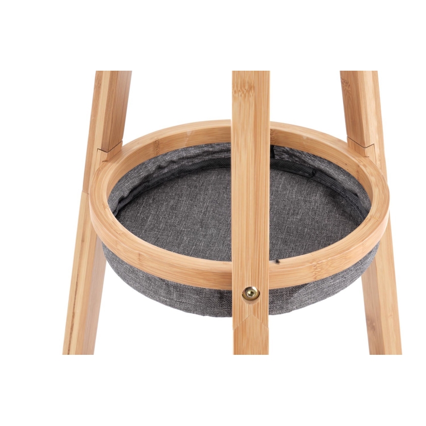 Cuier de podea 177 x 52 cm, maro