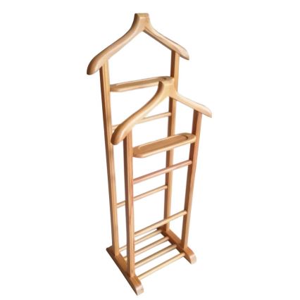 Cuier de podea BIBI 33x120x46 cm maro