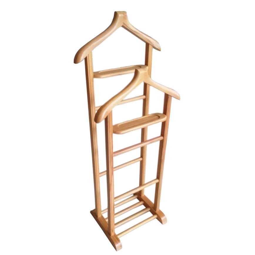 Cuier de podea BIBI 33x120x46 cm maro