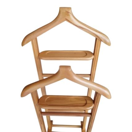 Cuier de podea BIBI 33x120x46 cm maro