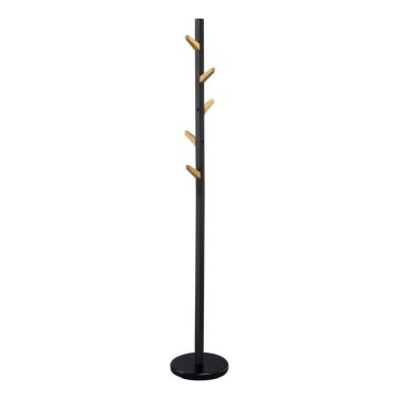 Cuier de podea DOMUS, 177 x 28 cm, negru/bej