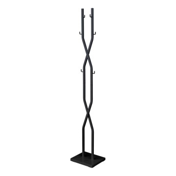 Cuier de podea LARB 180 x 40 cm, negru