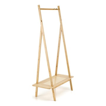 Cuier de podea LEGNO, 168 x 68 cm, din ratan