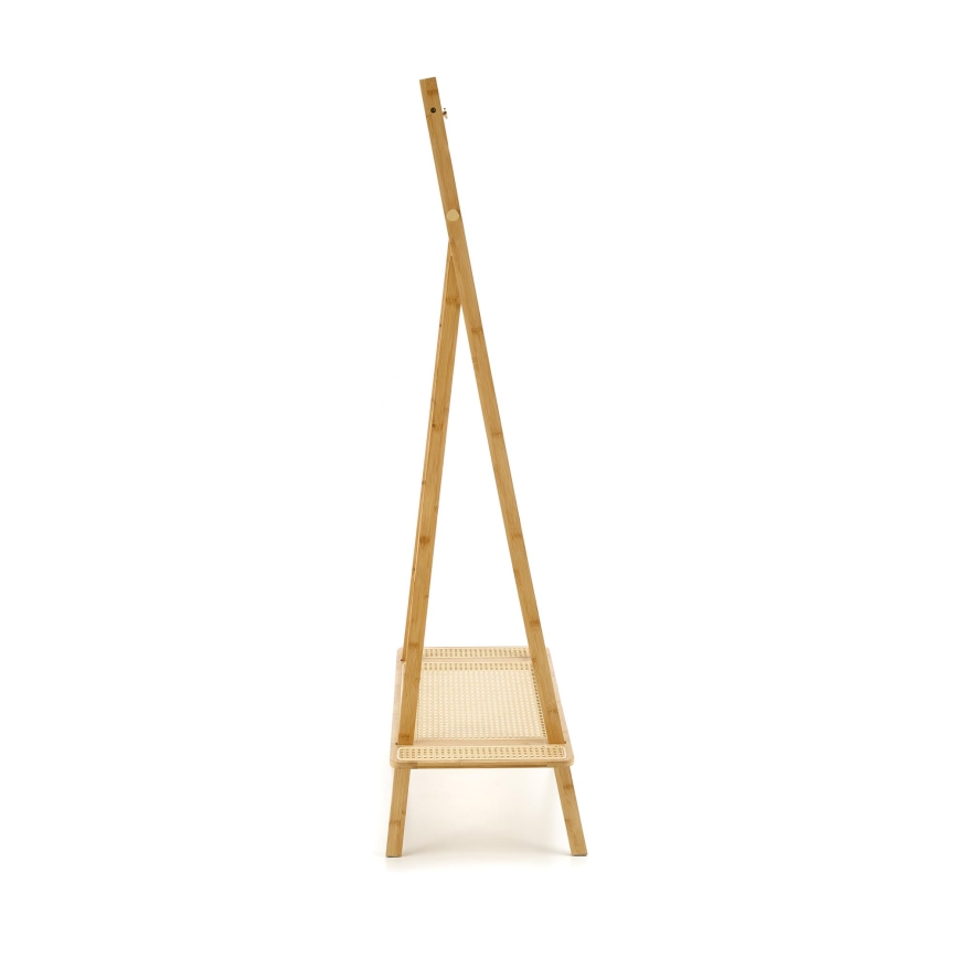 Cuier de podea LEGNO din ratan, 168 x 68 cm