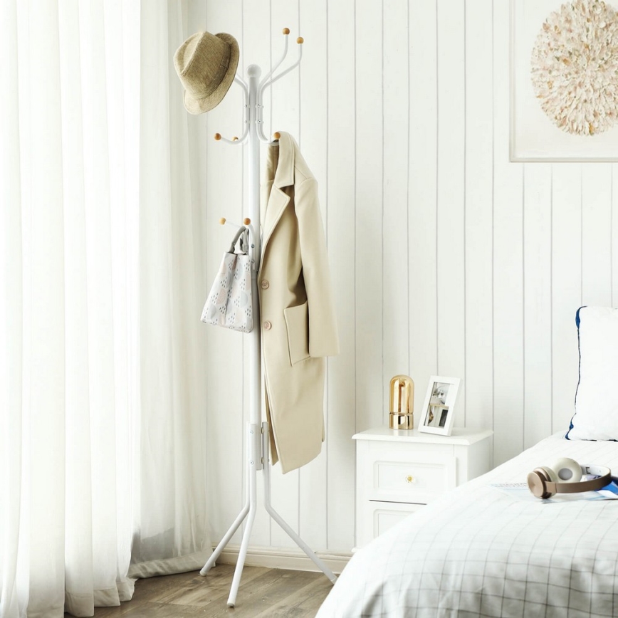 Cuier de podea LINEA alb