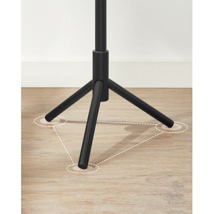 Cuier de podea LINEA, negru