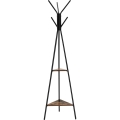 Cuier de podea LINEA negru/maro