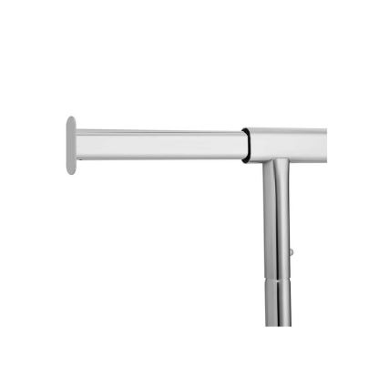 Cuier de podea mobil JEAN, argintiu