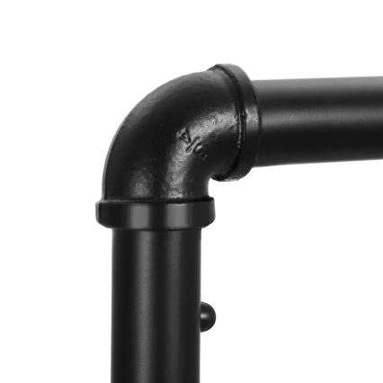 Cuier de podea mobil LINEA, maro/negru