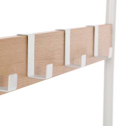 Cuier de podea NAVOR, maro/alb