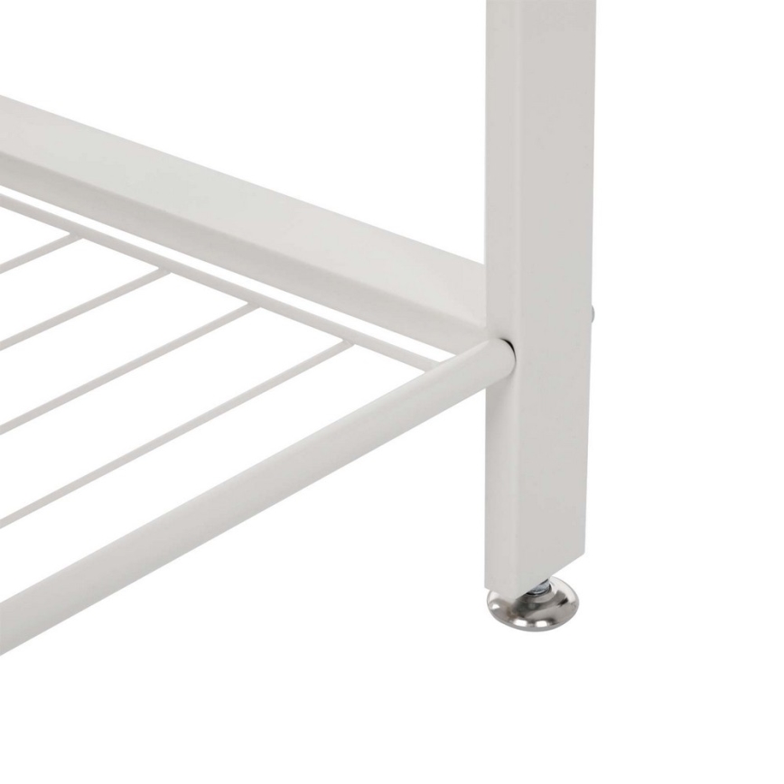 Cuier de podea NAVOR, maro/alb