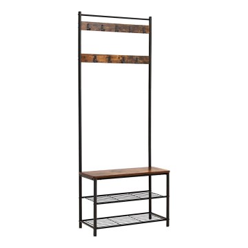 Cuier de podea NAVOR maro/negru