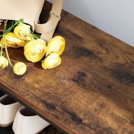 Cuier de podea NAVOR maro/negru