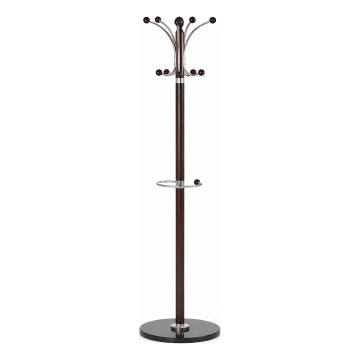 Cuier de podea RAMO, 185 x 38 cm, wenge