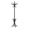 Cuier de podea wenge 49x188 cm