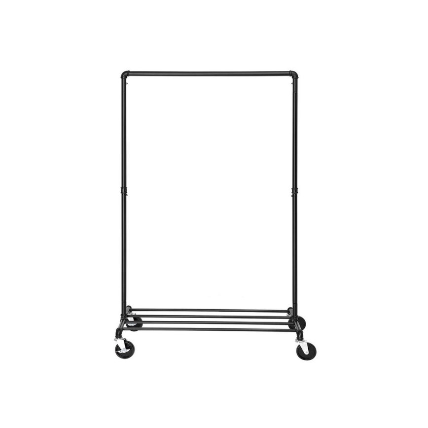 Cuier mobil de podea LINEA, negru