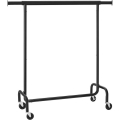 Cuier mobil de podea LINEA, negru