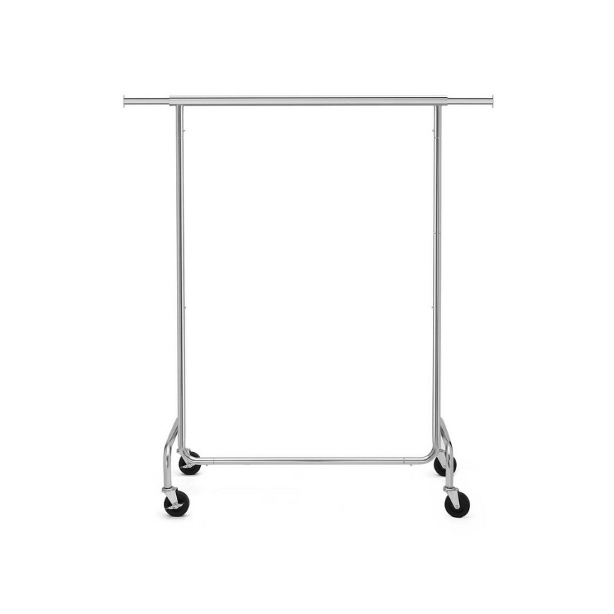 Cuier mobil JEAN 110/150x160x45 cm argintiu
