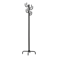 Cuier vertical 178x48 cm negru