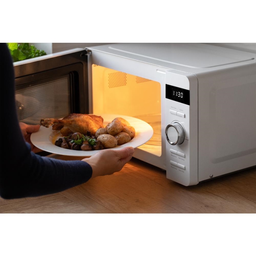 Cuptor cu microunde Sencor 800 W/230 V, 17 l, alb