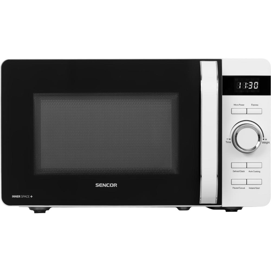 Cuptor cu microunde Sencor 800 W/230 V, 17 l, alb