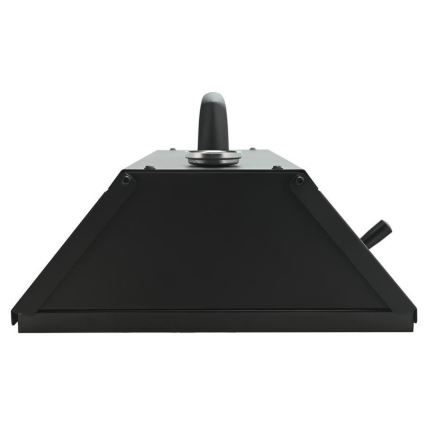 Cuptor de pizza cu ușă și termometru, 40 x 35,5 x 21 cm, negru