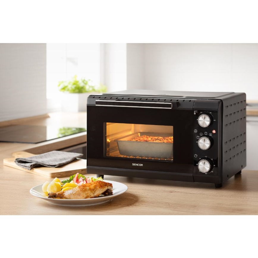 Cuptor electric Sencor 20 l 1650W/230V negru