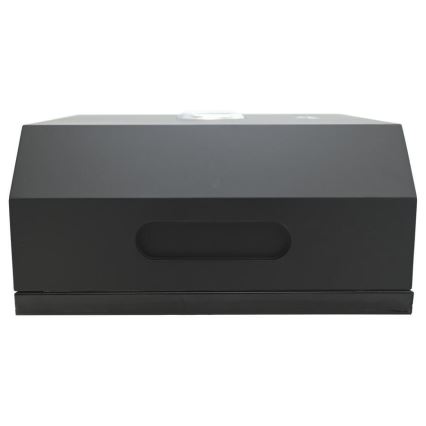 Cuptor pentru pizza cu termometru, 40x34,5x16 cm, negru