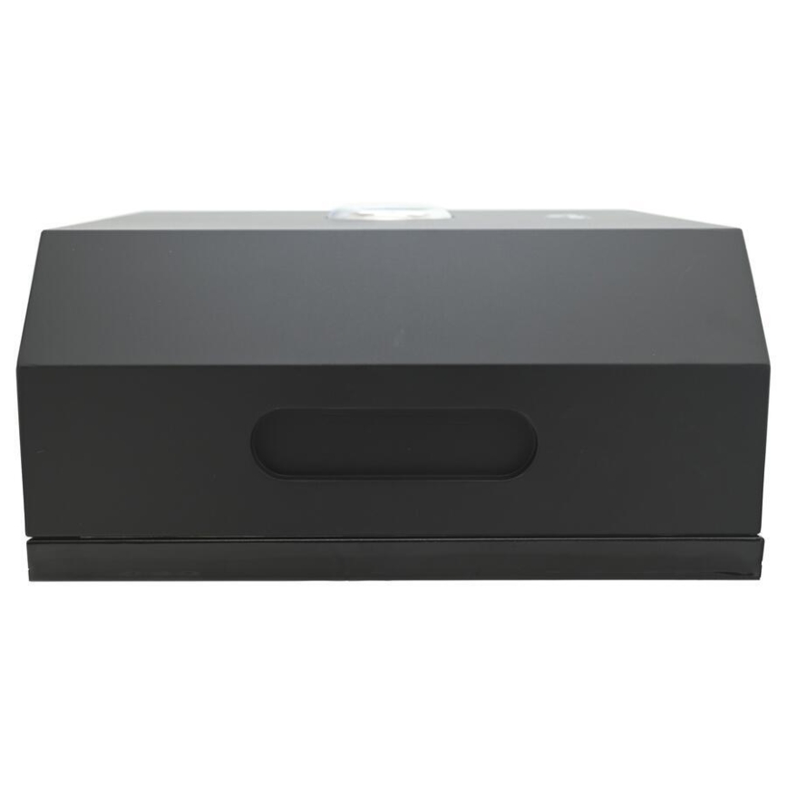 Cuptor pentru pizza cu termometru, 40x34,5x16 cm, negru