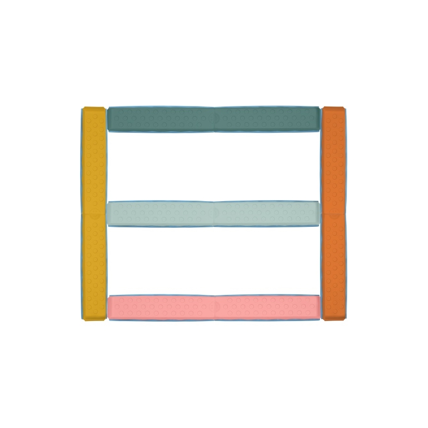 Cursă cu obstacole B-Toys BALANCE & HOP 10 buc.