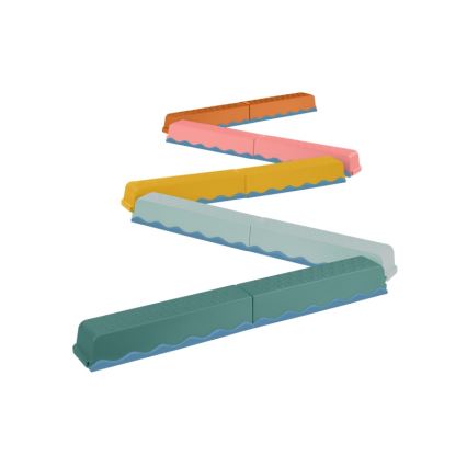 Cursă cu obstacole B-Toys BALANCE & HOP 10 buc.