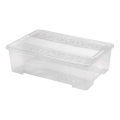 Cutie de depozitare TEX BOX 28 l transparent