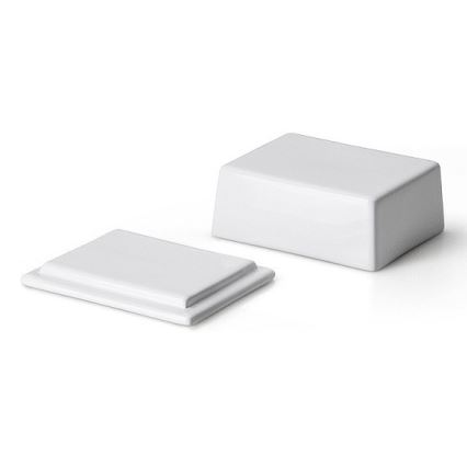 Cutie din ceramică pentru unt 250 g 12x10x6 cm Continenta C3926