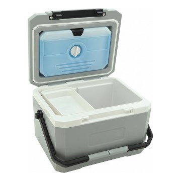 Cutie frigorifică termoizolantă 5 l cu pachet refrigerant, gri